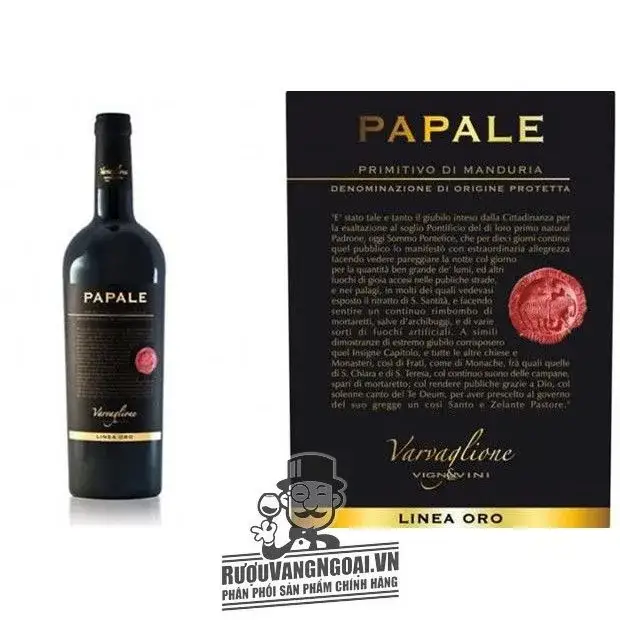 Vang ý PAPALE Primitivo di Manduria