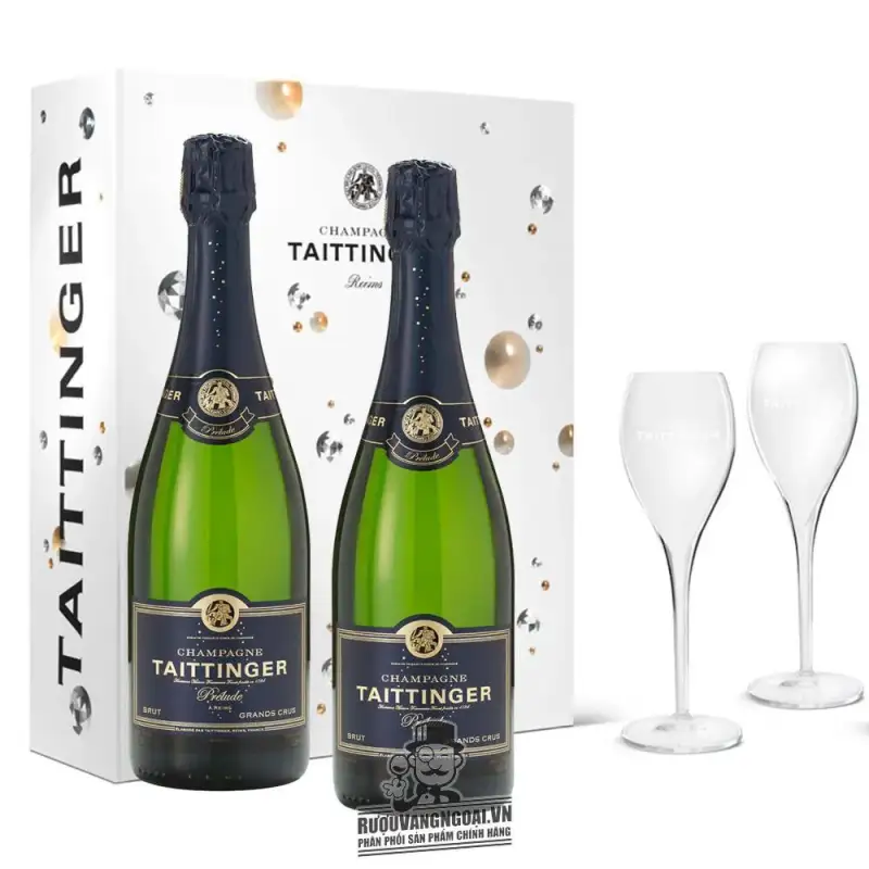ruou champagne taittinger prelude brut grands crus giá bao nhiêu