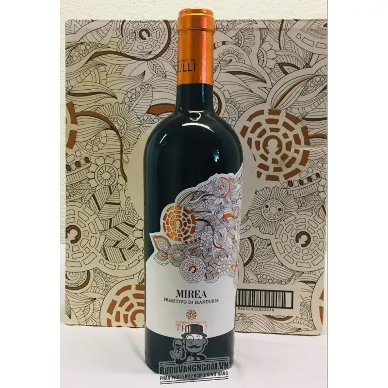 Vang Ý MIREA PRIMITIVO DI MANDURIA TRULLI 17,5 Độ