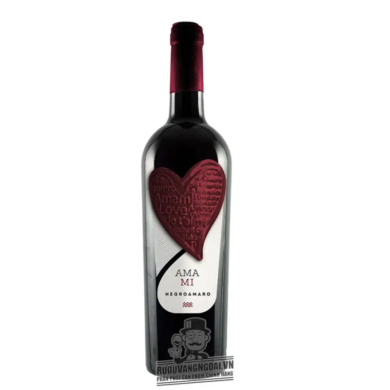 Vang Ý Amami Negroamaro Puglia Cao cấp