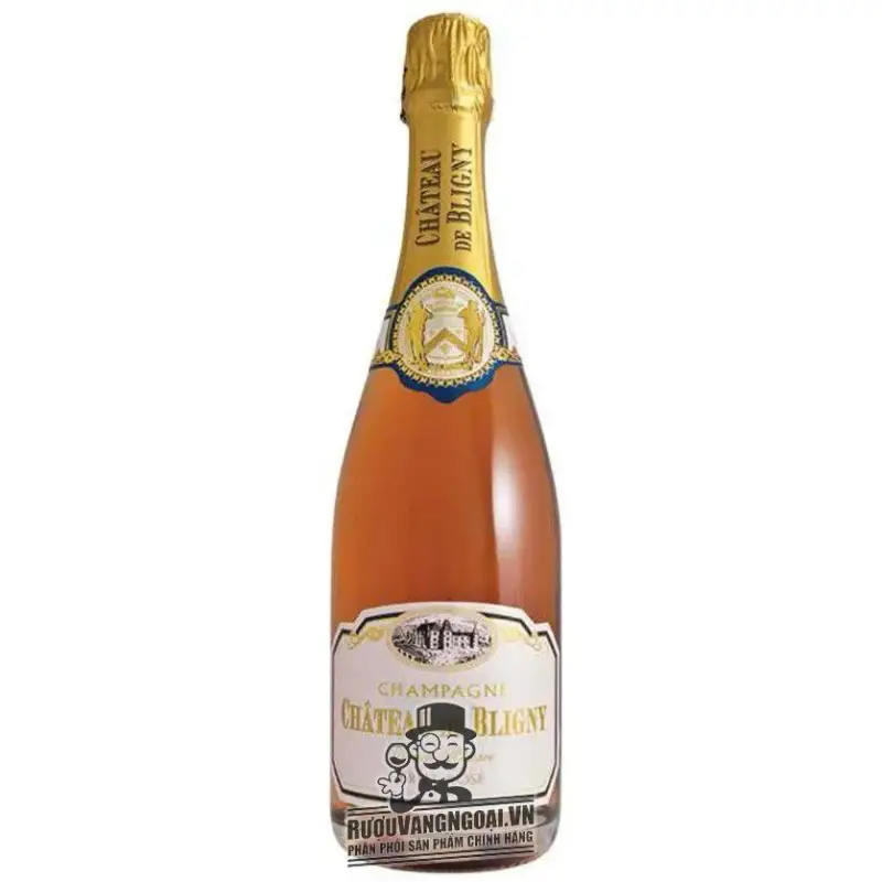 Rượu vang nổ Chateau De Bligny Rose cao cấp
