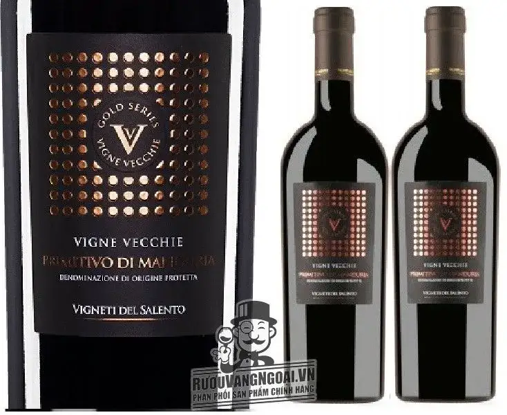 Vang Ý V Vigne Vecchie Primitivo Di Manduria
