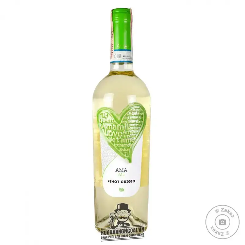 Vang Ý Amami Pinot Grigio