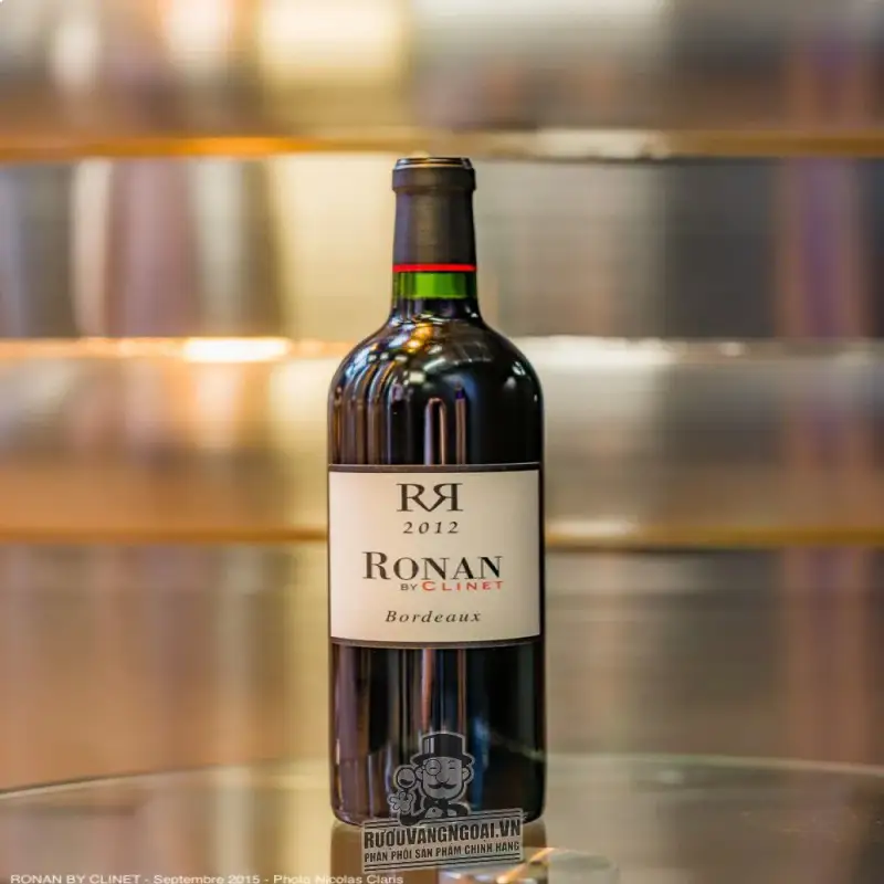 vang phap ronan by clinet bordeaux blanc thuong hang giá bao nhiêu