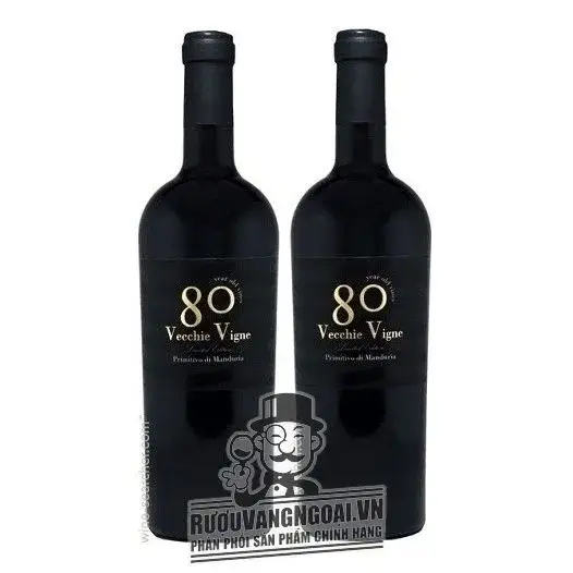 Rượu Vang Ý 80 VECCHICE VIGNE PRIMITIVO DI MANDURIA