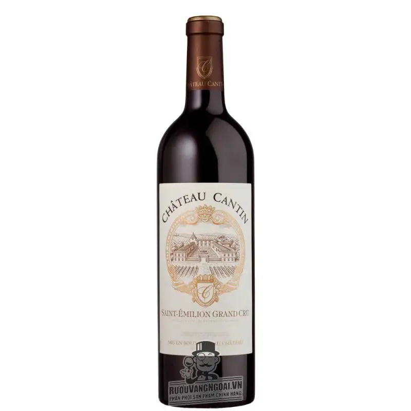 Vang Pháp Chateau Cantin Grand Cru Saint Emilion cao cấp