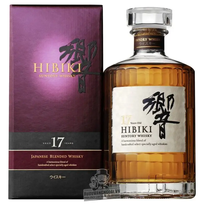 Rượu Hibiki Sunstory 17 năm tuổi thượng hạng