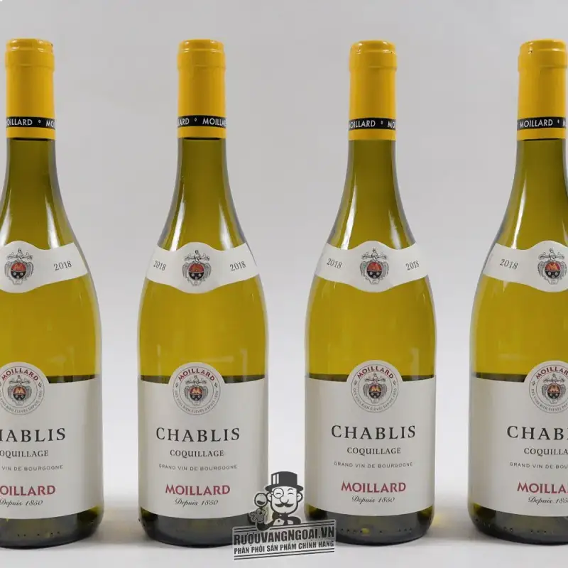 Địa chỉ bán vang phap moillard chablis coquillage giá rẻ tại Hà Nội