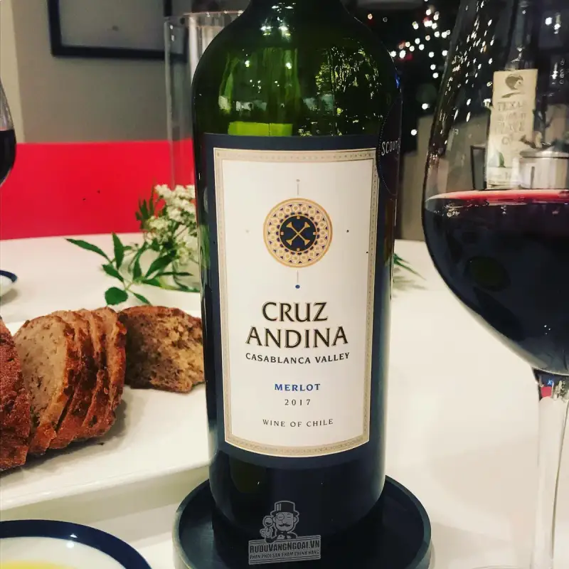 Vang Chile Cruz Andina Merlot