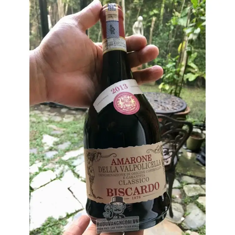 Vang Ý AMARONE DELLA VALPOLICELLA CLASSICO BISCARDO