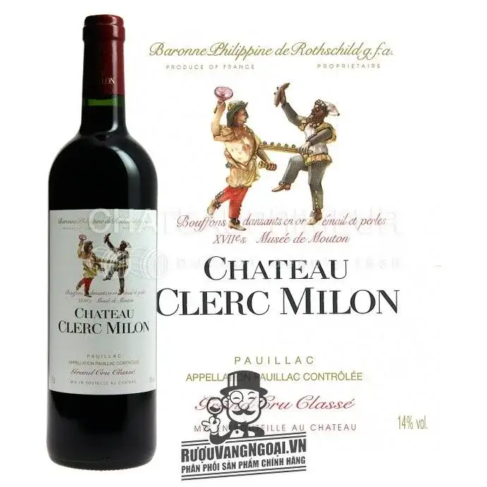 Vang Pháp CHATEAU CLERC MILON