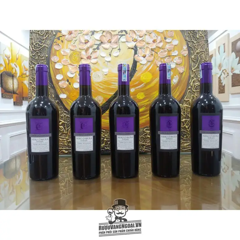 Mua ruou vang do chat nero d avola syrah terre siciliane giá rẻ tại Sài Gòn