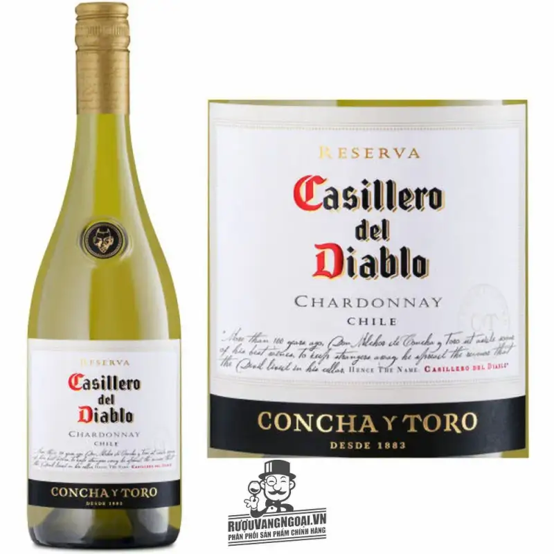 Địa chỉ bán vang chile casillero del diablo reserva chardonnay giá rẻ tại Hà Nội