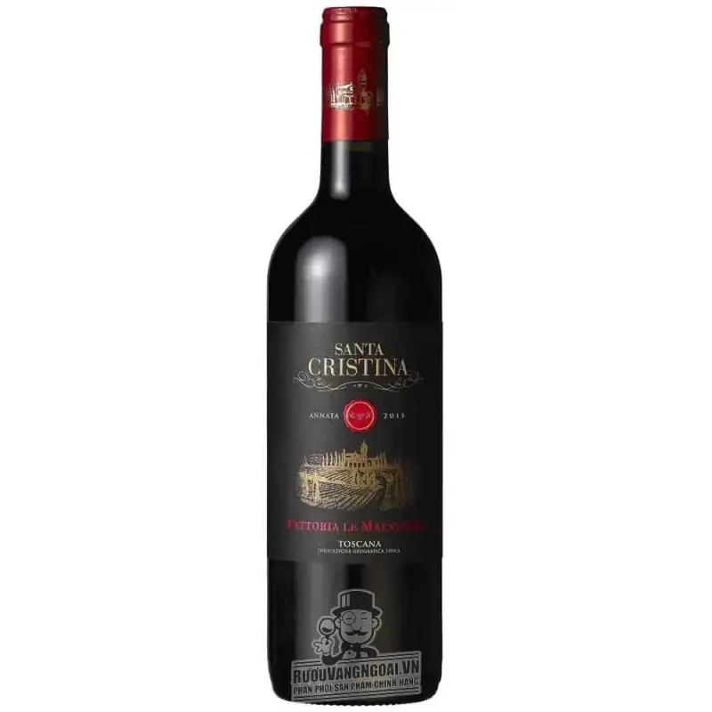 Rượu Vang Ý Santa Cristina Fattoria Le Maestrelle Toscana uống ngon