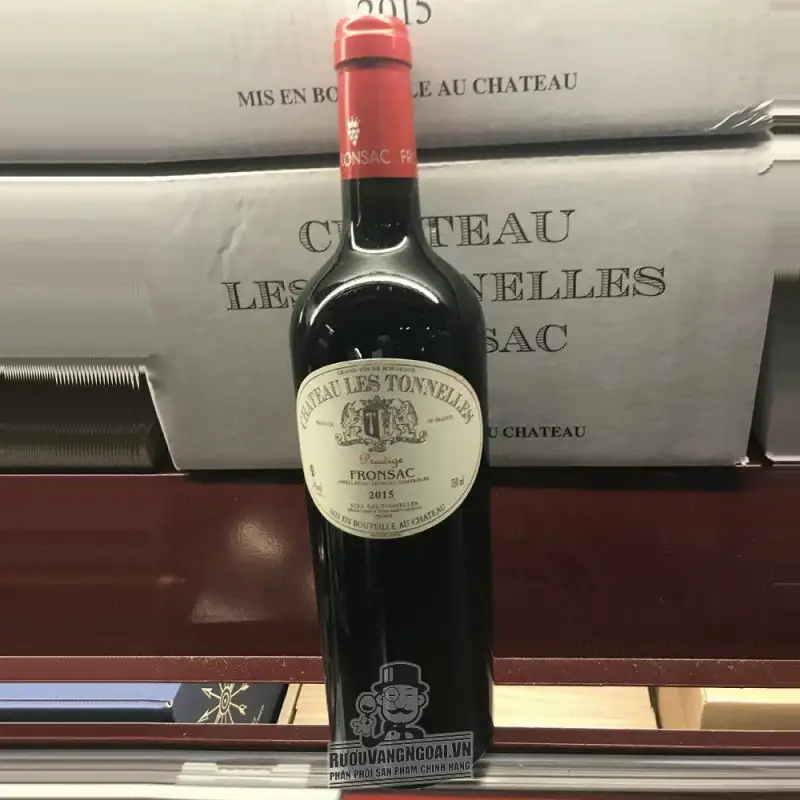Vang Pháp Chateau Les Tonnelles Fronsac uống ngon