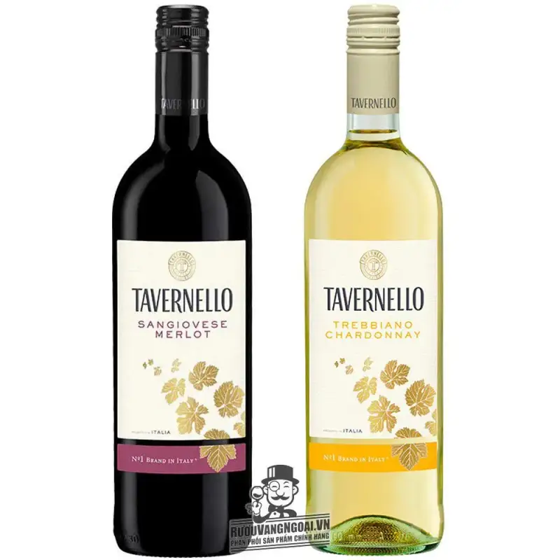 Vang Ý Tavernello Rubicone Central Đỏ - Trắng