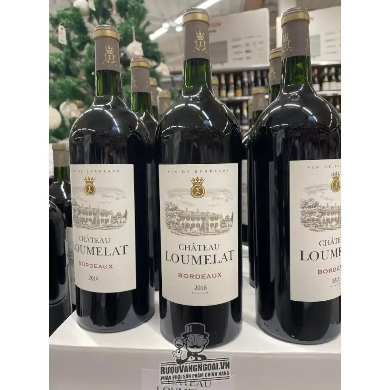 Địa chỉ bán vang phap loumelat chateau bordeaux giá rẻ tại Hà Nội