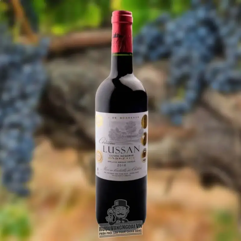 Vang Pháp Chateau Lussan Bordeaux