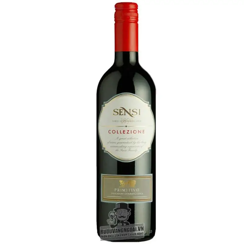 Vang Ý Sensi Collezione Primitivo Puglia
