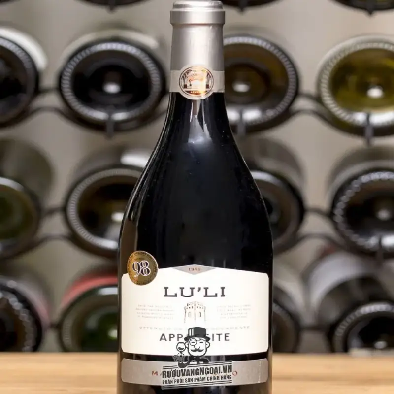 vang y lu li appassite masca del tacco puglia diem giá bao nhiêu
