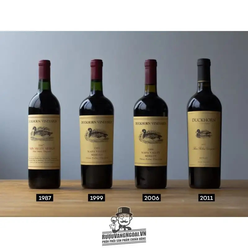 Vang Mỹ Duckhorn Three Palms Vineyard Merlot Napa Valley
