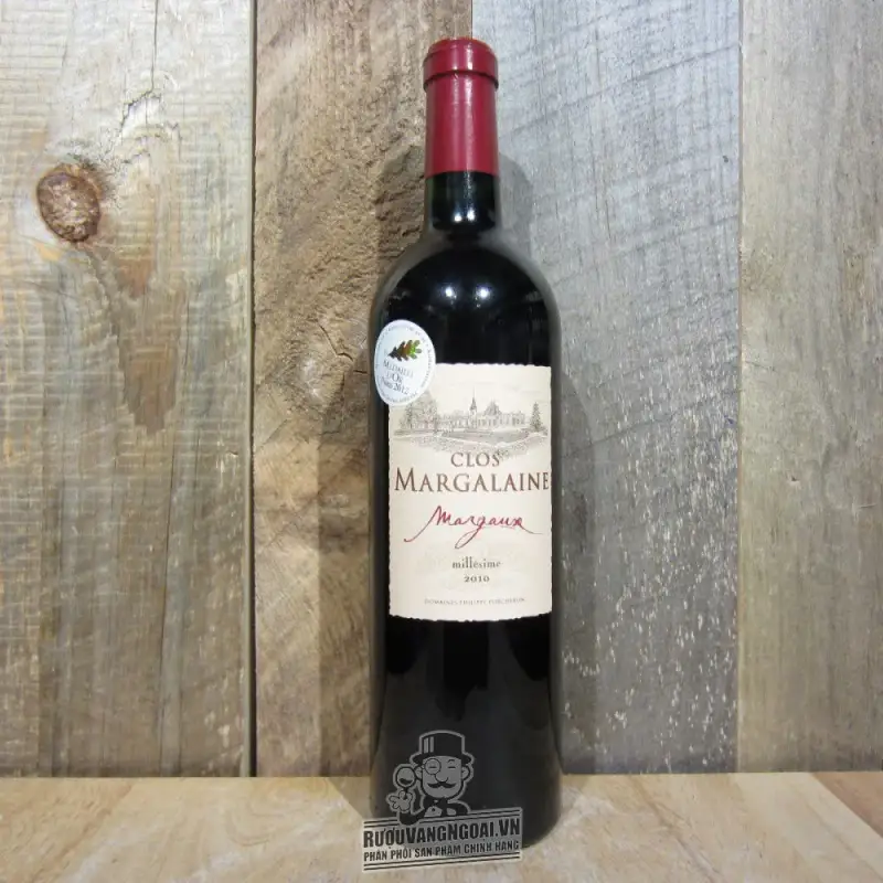 Mua ruou vang phap clos margalaine margaux dang cap giá rẻ tại Sài Gòn