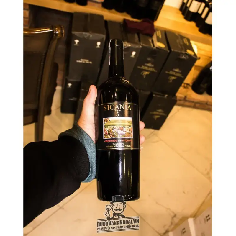 Mua vang y sicania cabernet sauvignon giá rẻ tại Hà Nội