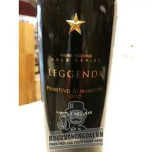 Vang Ý LEGGENDA Primitivo Di Manduria Doc
