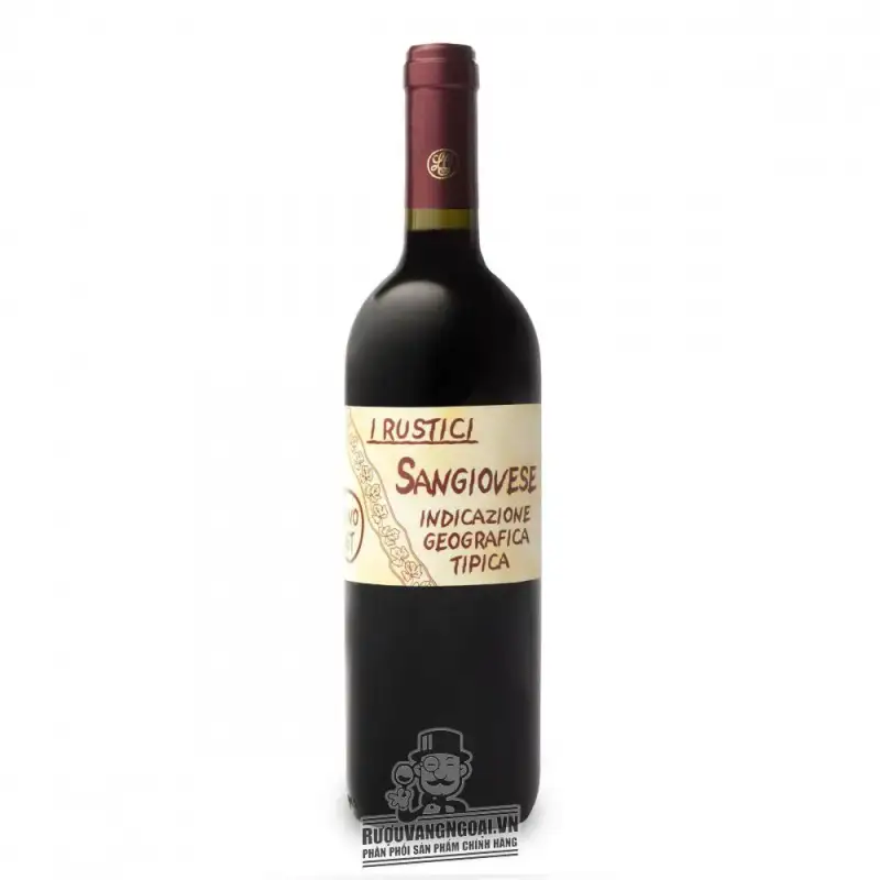 Rượu Vang I Rustici Sangiovese Puglia IGT uống ngon