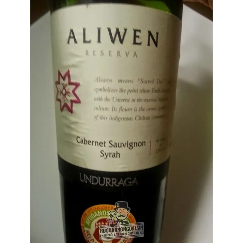 Địa chỉ bán vang chile undurraga aliwen reserva cabernet sauvignon syrah giá rẻ tại Sài Gòn