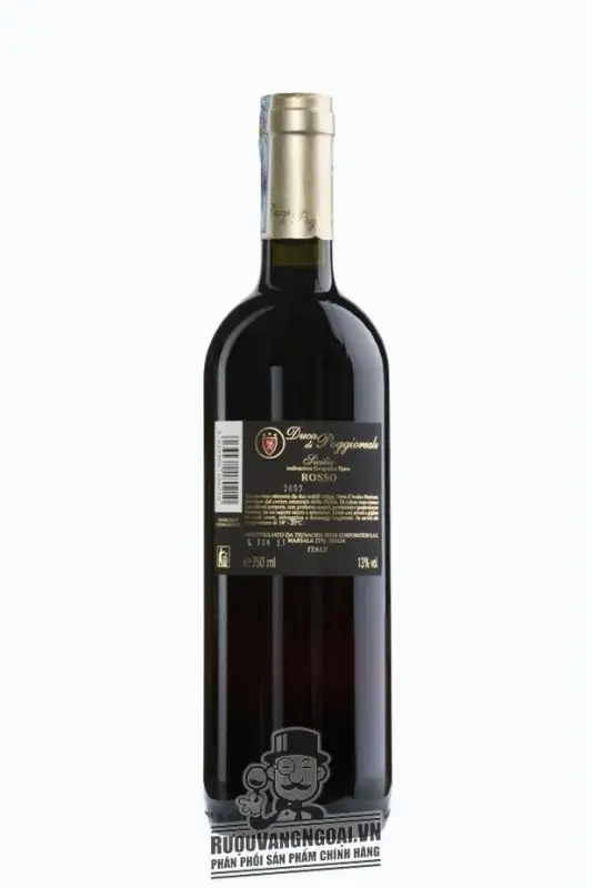 Vang Ý Duca Di Poggioreale Rosso 2011