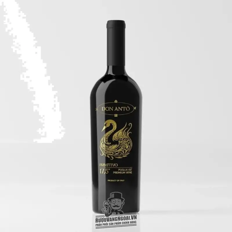 Vang ý 17,5 độ DON ANTO PRIMITIVO thượng hạng cao cấp