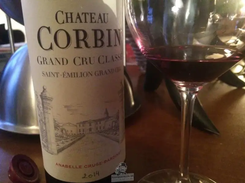Vang Pháp CHATEAU CORBIN Grand Cru Classe