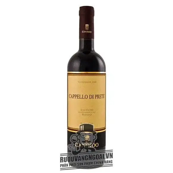 Vang Ý CANDIDO CAPPELLO DI PRETE SALENTO ROSSO