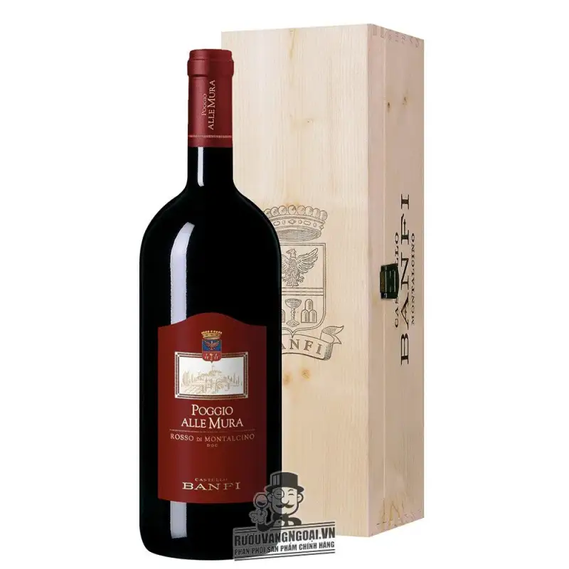 Rượu Vang Castello Banfi Poggio Alle Mura Rosso Di Montalcino thượng hạng