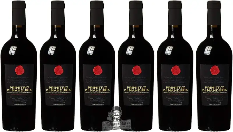 Vang Ý PRIMITIVO DI MANDURIA CARLO SCALA