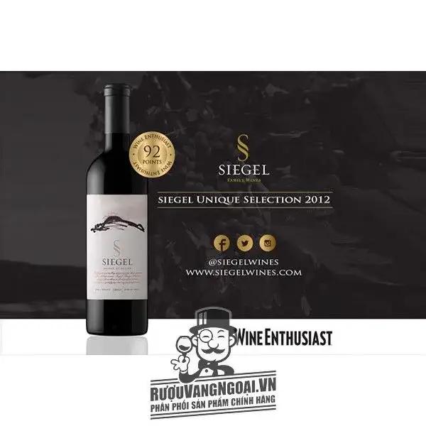 Rượu Vang Chile SIEGEL UNIQUE SELECTION