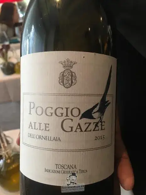 Vang Ý Ornellaia Poggio Alle Gazze Blanc Blend
