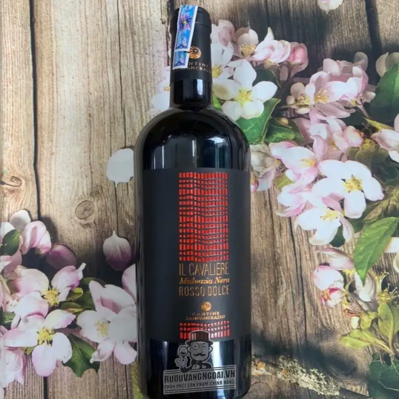 Mua vang y il cavaliere rosso dolce giá rẻ tại Hà Nội