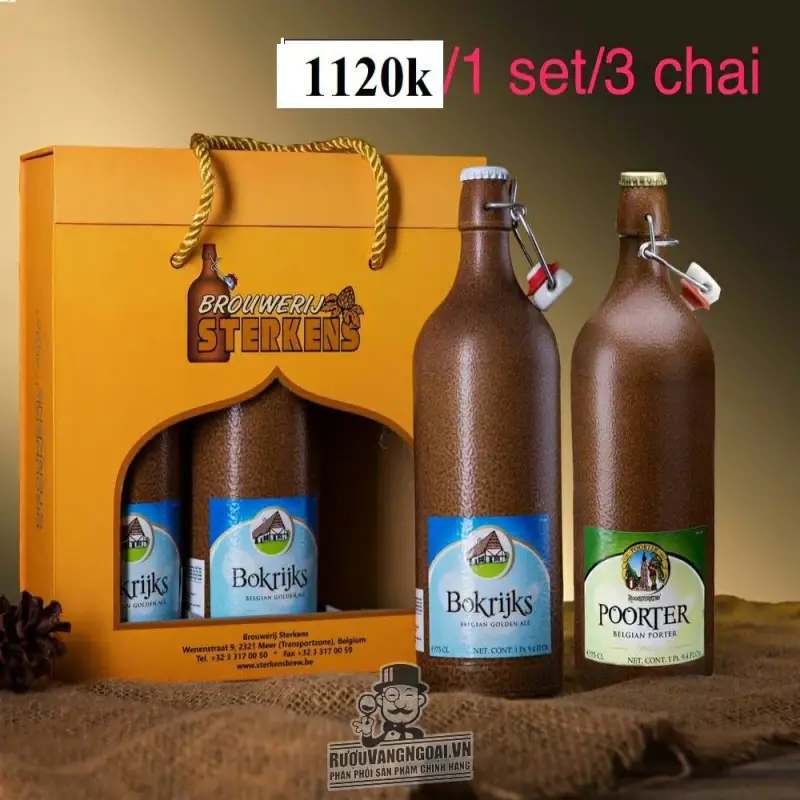 Mua bia bi bokrijks brouwerij sterkens giá rẻ tại Hà Nội