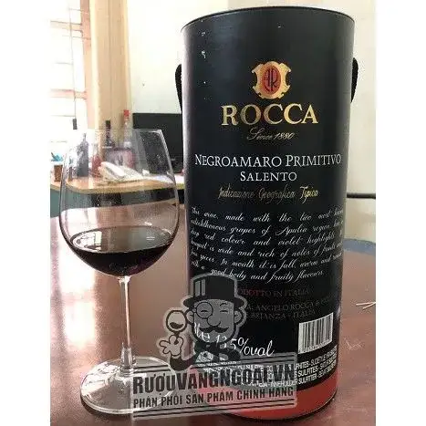 Vang Bịch Y ROCCA NEGROAMARO PRIMITIVO 3L