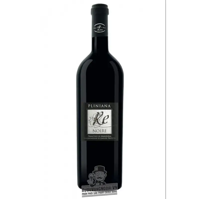 Vang Ý Pliniana Re Noire Primitivo di Manduria Cao cấp