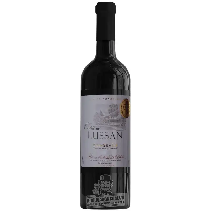 Địa chỉ bán vang phap chateau lussan bordeaux giá rẻ tại Sài Gòn
