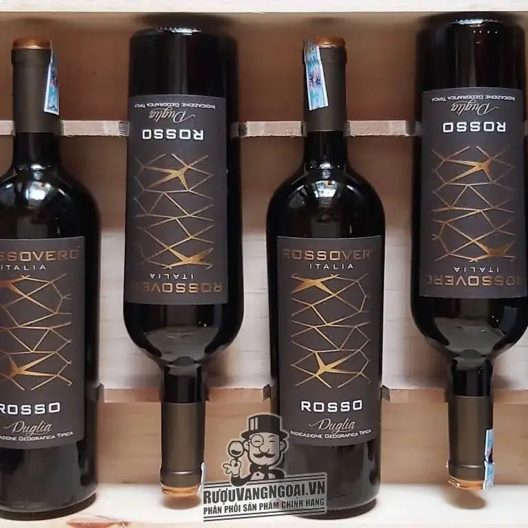 Rượu Vang Ý ROSSOVERO ROSSO PUGLIA