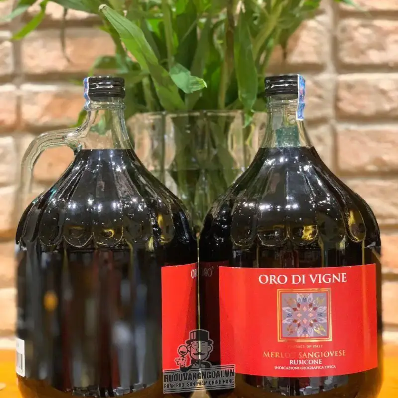 Mua vang y oro di vigne ruou vang chai lit giá rẻ tại Sài Gòn