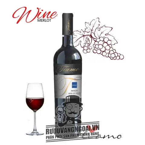 Vang Chile TIAMO MERLOT