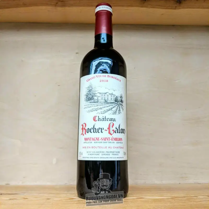 vang phap chateau rocher calon giá bao nhiêu