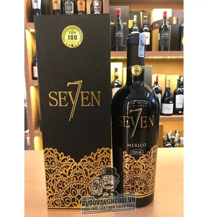 Rượu vang 7 Seven Merlot đặc biệt