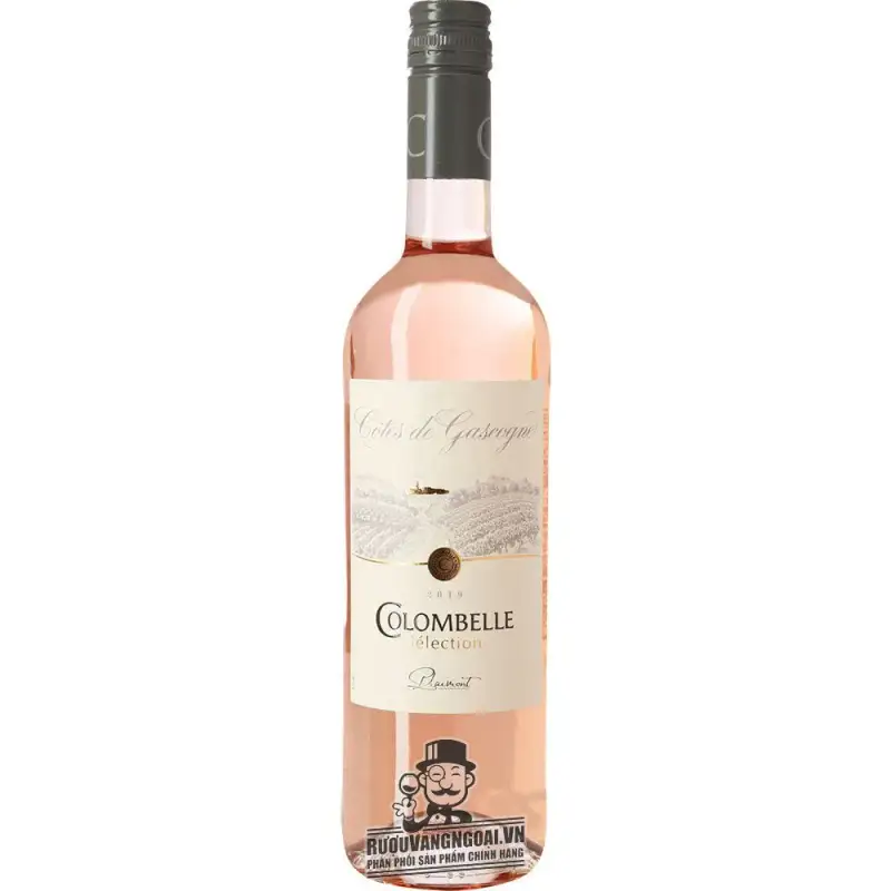 Vang Pháp Colombelle Rose Cotes de Gascogne Plaimont uống ngon
