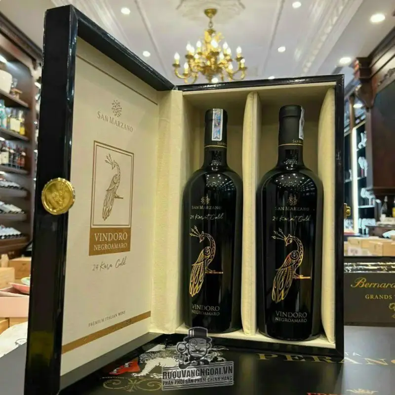 Địa chỉ bán vang y vindoro karat gold negroamaro dang cap giá rẻ tại Hà Nội